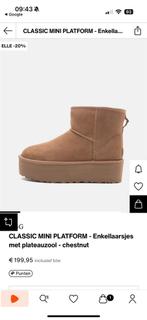 Ugg clasic platform uggs origineel, Kleding | Dames, Ophalen of Verzenden, Zo goed als nieuw, Zwart, Pantoffels of Sloffen