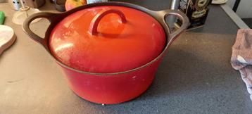 Gietijzeren Pan - Hackman (2.5L) - Rood  beschikbaar voor biedingen
