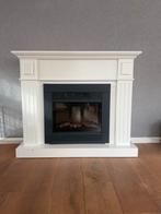 Schouw met Elektrische Sfeerhaard 119b 102h 35 diep, Huis en Inrichting, Haarden, Ophalen, Zo goed als nieuw, Vrijstaande haard