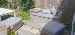 Loungeset met kussens, Tuin en Terras, Tuinsets en Loungesets, Ophalen, 5 zitplaatsen, Kunststof, Gebruikt
