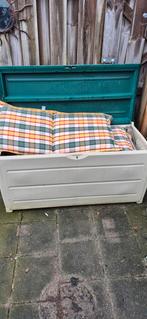 Opbergbox inclusief de tuinstoel kussens, Tuin en Terras, Ophalen of Verzenden, Gebruikt, Kunststof, Containerberging