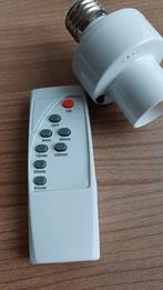 E27 Lamp Houder met Afstandsbediening & Timer - Nieuw, Ophalen of Verzenden