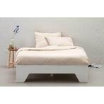 Twijfelaar, 120 x 200, hout, wit. Inclusief lattenbodem, Ophalen, Gebruikt, Wit, Twijfelaar