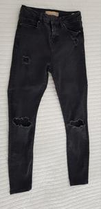 Topshop spijkerbroek zwart maat 34 xs jeans broek broeken, Topshop, W27 (confectie 34) of kleiner, Zo goed als nieuw, Zwart