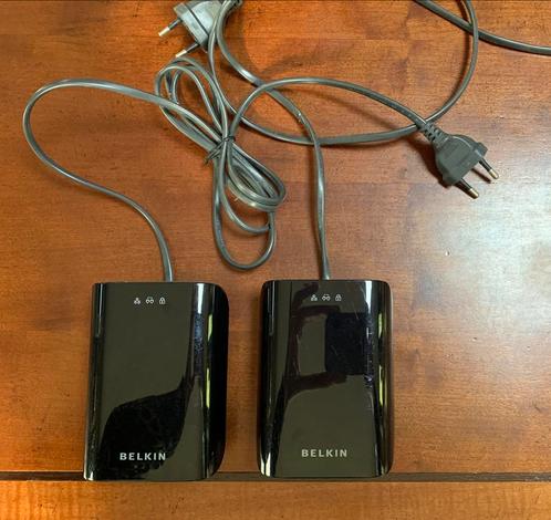 Belkin powerline adapter. Netwerk extender, Computers en Software, WiFi-versterkers, Zo goed als nieuw, Verzenden