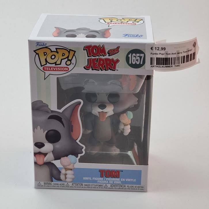 Funko Pop! Tom And Jerry Tom #1657, Kinderen en Baby's, Speelgoed | Actiefiguren, Zo goed als nieuw