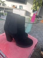 River Island leren laarzen maat 41, Ophalen of Verzenden, Zo goed als nieuw, Zwart, Lage of Enkellaarzen