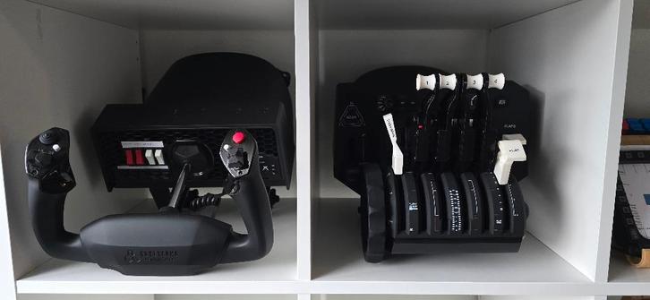 Honeycomb Alpha en Bravo, Computers en Software, Joysticks, Zo goed als nieuw, Ophalen