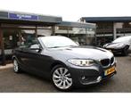 Bmw 2-SERIE CABRIO 220i M SPORT AUTOMAAT / XENON- NAVIGATIE-, Auto's, BMW, Zilver of Grijs, Geïmporteerd, Benzine, 4 stoelen