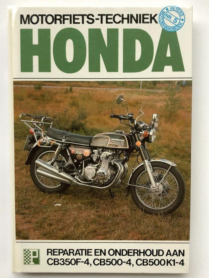 HONDA CB350F-4, CB500-4, CB500K1-4 Motorfietstechniek *NIEUW, Motoren, Handleidingen en Instructieboekjes, Honda, Ophalen of Verzenden