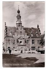 Purmerend. Fotokaart van de Kaasmarkt met Gemeentehuis., Ophalen of Verzenden, Ongelopen, Noord-Holland