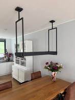 Zwarte hanglamp Goossens, Huis en Inrichting, Lampen | Hanglampen, Ophalen, Zo goed als nieuw, Metaal, 75 cm of meer