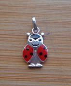 zilveren hanger lieveheersbeestje [140], Overige merken, Verzenden, Zo goed als nieuw, 1 bedel