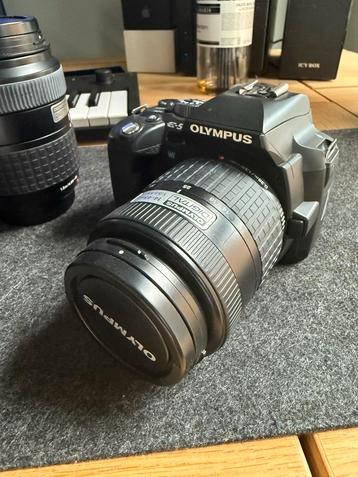 Olympus E-500 Spiegelreflexcamera met 2 lenzen beschikbaar voor biedingen