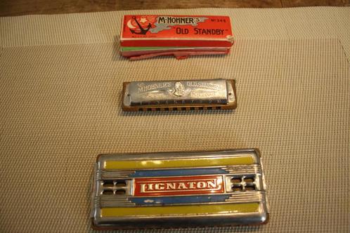 Hohner mondharmonica, Lignaton mondharmonika, Muziek en Instrumenten, Blaasinstrumenten | Mondharmonica's, Gebruikt, Ophalen of Verzenden