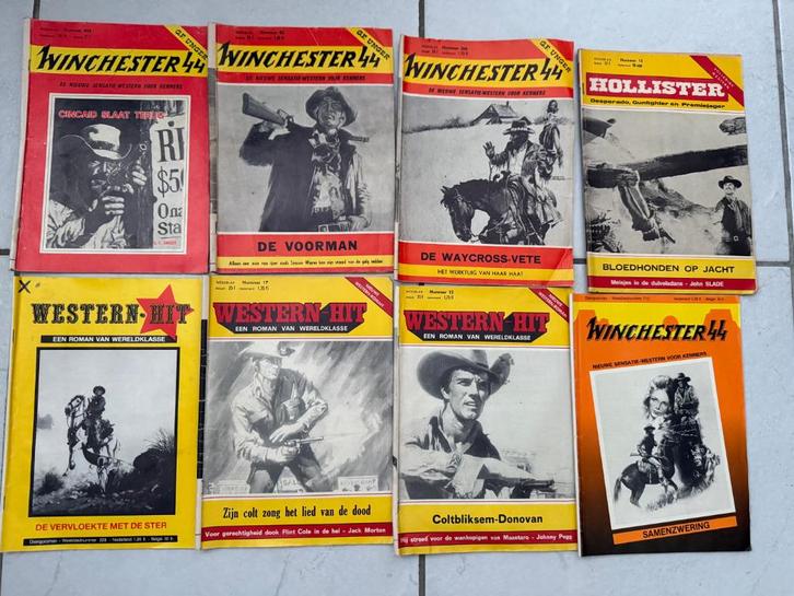 Western boekjes Distrigo - Winchester/Hollister/Western-hit, Boeken, Avontuur en Actie, Gelezen, Ophalen of Verzenden
