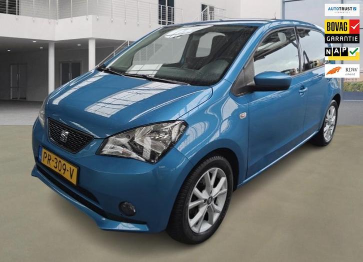 Seat Mii 1.0 Sport Intense 2e Eigenaar +NAP NL-auto, Auto's, Seat, Bedrijf, Te koop, Mii, ABS, Airbags, Airconditioning, Boordcomputer