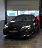 Audi A3 Sportback 45 TFSI e S-Line Pano ACC Camera, Auto's, Audi, Gebruikt, Zwart, 4 cilinders, Leder en Stof
