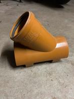 Pvc klemzadel 110/90 45, Doe-het-zelf en Verbouw, Buizen en Afvoer, Bochten, Pvc, Nieuw, Ophalen of Verzenden