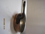 falk sauteer koperen steelpan 25 dia 8,5 hoog 47 lang (348), Huis en Inrichting, Ophalen of Verzenden, Gebruikt, Overige materialen