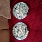 Plafondlamp plafoniere LED 2x chroom crystal, Ophalen of Verzenden, Nieuw
