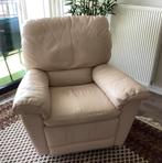 Leren relax fauteuil, Ophalen, Zo goed als nieuw, 75 tot 100 cm