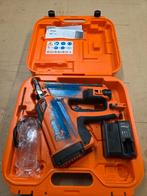 Paslode IM350+ accu en gas schiethamer 50mm tot 90mm, Ophalen, Zo goed als nieuw