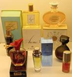 34 gevulde flacons diverse vintage merken, Parfumfles, Zo goed als nieuw, Gevuld, Ophalen