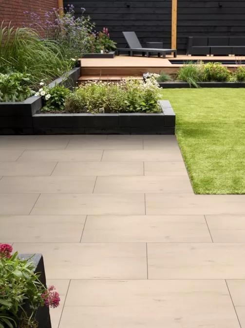 Keramische tegels 45x90x3 Cerasolid Suomi White, Tuin en Terras, Tegels en Klinkers, Nieuw, Terrastegels, Keramiek, Ophalen of Verzenden