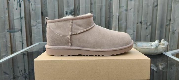 Uggs Classic Ultra Mini (Kids) Caribou, Kleding | Dames, Schoenen, Nieuw, Lage of Enkellaarzen, Bruin, Ophalen of Verzenden