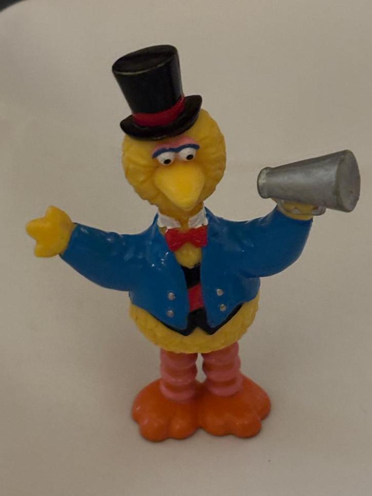 Sesamstraat : big bird circusdirecteur spreekstalmeester, Verzamelen, Poppetjes en Figuurtjes, Zo goed als nieuw, Ophalen