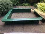 zandbak van hout - groen geschilderd, Kinderen en Baby's, Ophalen, Gebruikt