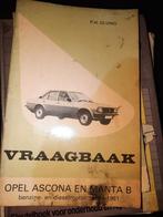 Opel ascona en manta, Ophalen of Verzenden