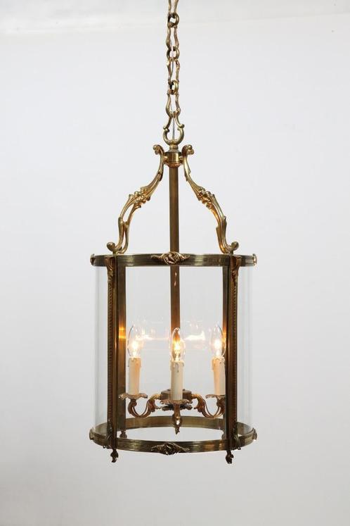 Grote hal lantaarnGrote hal, Antiek en Kunst, Antiek | Lampen, Ophalen of Verzenden