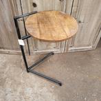 Bijzettafeltjes / wijntafeltje los of als set te koop, Minder dan 55 cm, Rond, Nieuw, Hout