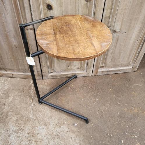 Bijzettafeltjes / wijntafeltje los of als set te koop, Huis en Inrichting, Tafels | Bijzettafels, Nieuw, Rond, 45 tot 60 cm, Minder dan 55 cm