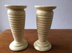 2 Kandelaars van Keramiek Nieuw, Ophalen of Verzenden, Nieuw, Overige materialen, Minder dan 25 cm