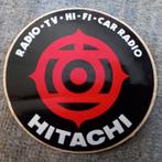 Leuke oude sticker.    HITACHI Radio-Tv-Hifi-car Radio., Ophalen of Verzenden, Zo goed als nieuw, Overige typen