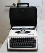 Vintage Triumph Tippa Portable Typmachine Wit/Crème IZGS!!!, Diversen, Typemachines, Gebruikt, Ophalen of Verzenden