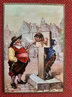reclame kaart Van Rossem Troost tabak, Nijkerk, jaren 60-70?, Ophalen of Verzenden, 1960 tot 1980, Ongelopen, Overige thema's