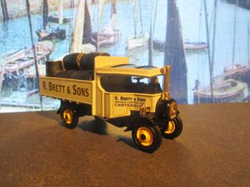 1922 Foden R.Brett and Sons - Matchbox YAS12-M Stoom Truck beschikbaar voor biedingen