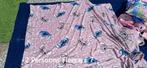 DISNEY STITCH 8     -2 persoons fleece deken., Ophalen of Verzenden, Overige figuren, Zo goed als nieuw, Kleding of Textiel