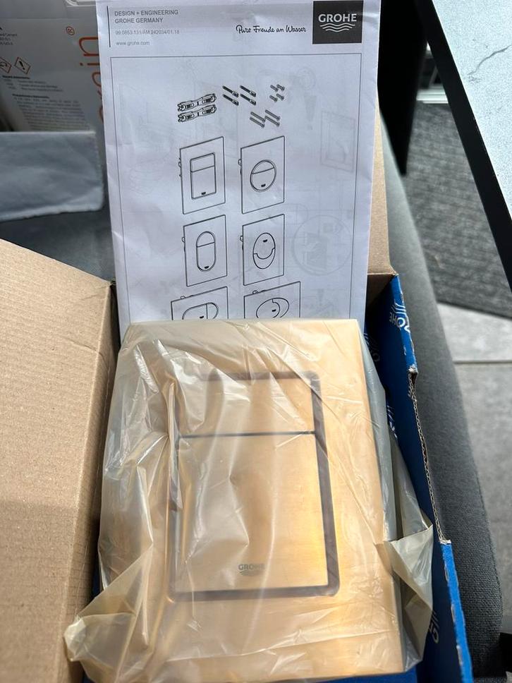 Grohe Skate Cosmoplitan S Brushed Warm Sunset, Doe-het-zelf en Verbouw, Sanitair, Nieuw, Toilet, Ophalen of Verzenden