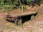 Platte wagen, balen wagen, Ophalen of Verzenden, Gebruikt, Transportkar