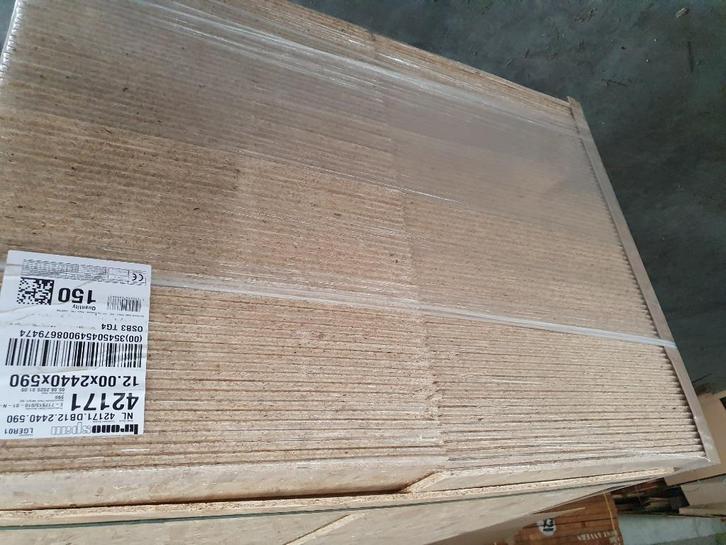OSB-3 constructieplaten en Berken betonplex 18mm, Doe-het-zelf en Verbouw, Platen en Panelen, Nieuw, Betonplex, Ophalen