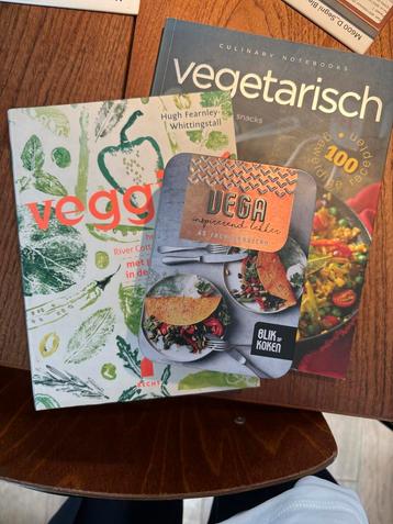 Meerdere vegetarische kookboeken beschikbaar voor biedingen