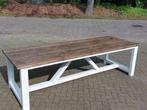 Kloostertafel de luxe 270 cm, Ophalen, 100 tot 150 cm, Vijf personen of meer, Rechthoekig