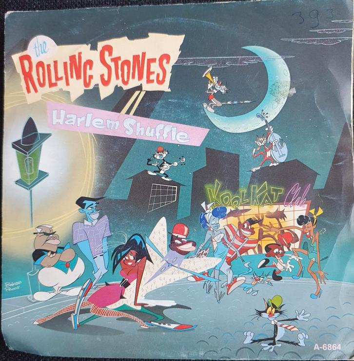 Rolling Stones - The Harlem Shuffle, Cd's en Dvd's, Vinyl Singles, Gebruikt, Single, Pop, 7 inch, Ophalen of Verzenden