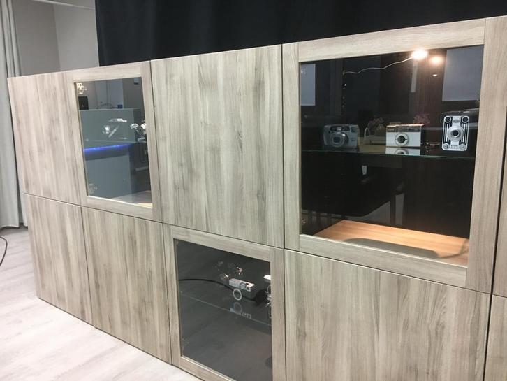 IKEA BESTA wandkast 300cm - 5 stuks (60x42x129cm), Antiek en Kunst, Antiek | Meubels | Kasten, Ophalen