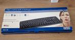 Sweex Multimedia keyboard PS/2 black *NIEUW* ,c, Ophalen of Verzenden, Qwerty, Nieuw, Bedraad